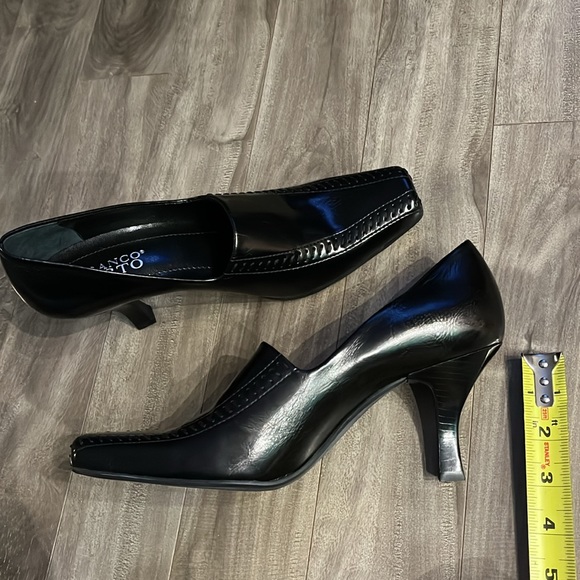Frqnco Sarto leather pointy-toe heels size 8.5 - Picture 10 of 14